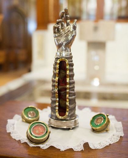 Dominian Shrine of St Jude Arm Relic